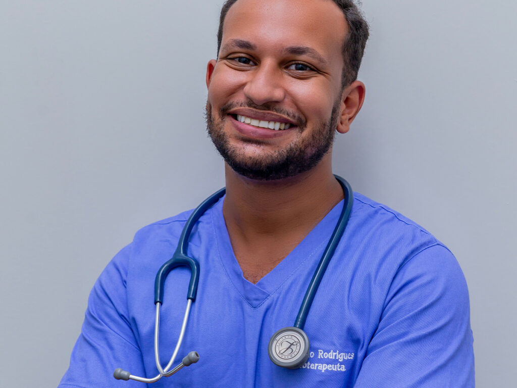 smiling male nurse