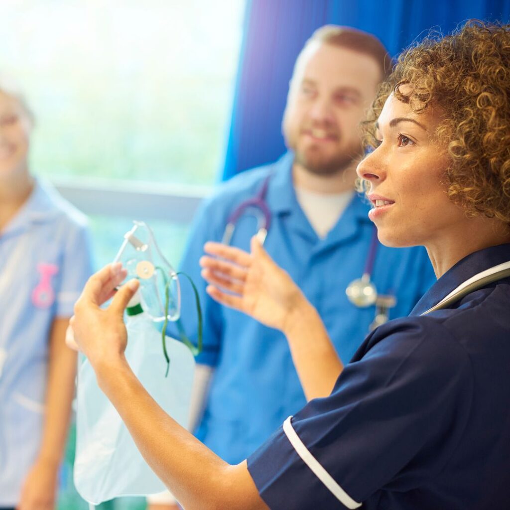 nurse teaching